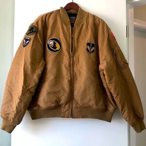 NWOT Spiewax Bomber Flight Jacket